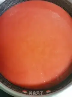 Make Strawberry soup step 1