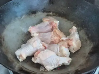 Make The wings burn potatoes step 2