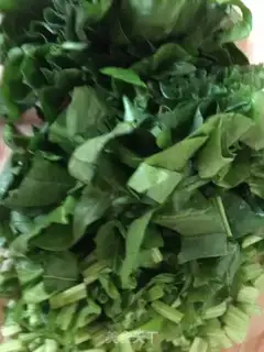Make quinoa shrimp step 1