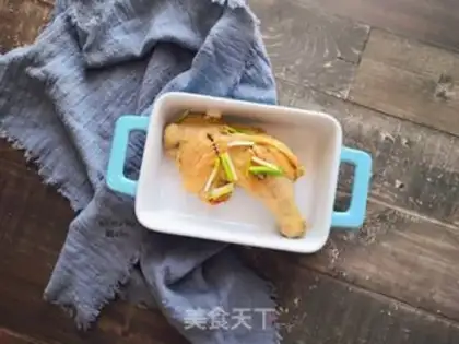 Make Salt chicken leg step 9