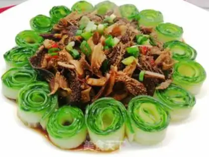 Make Bean sauce, fragrance leaves step 5