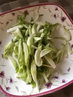 Make Green pepper gravy step 1