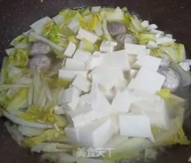 Make Bean curd soup step 3