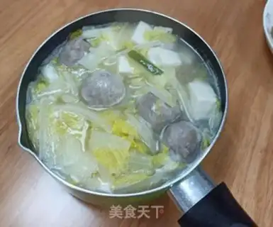 Make Bean curd soup step 4