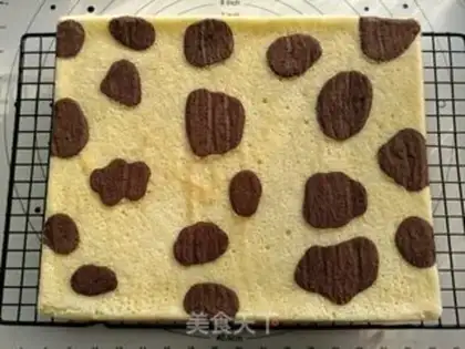 Make Silly calf cake step 12