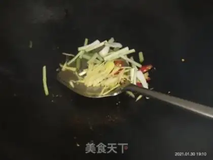Make Spicy garter step 7