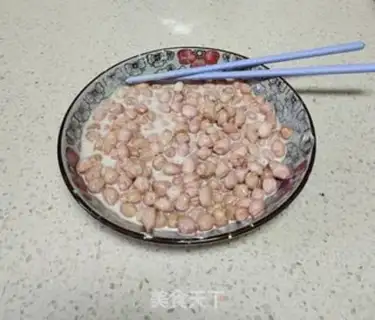 Make Cream of peanut rice step 2