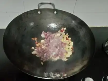 Make Garlic fried meat step 2