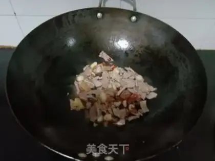 Make Garlic fried meat step 3