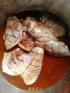 Make Honey chicken wings step 2