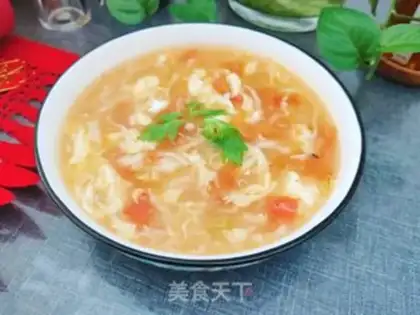 Make Tomato egg paste step 12