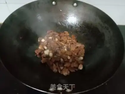Make Garlic fried meat step 4