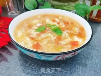Make Tomato egg paste step 13
