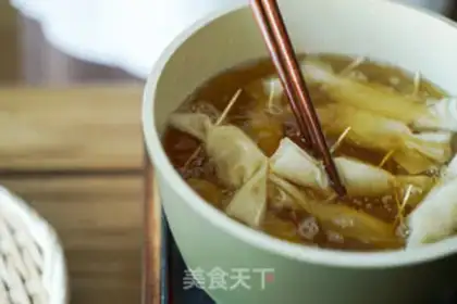 Make Sweet Spring Roll step 5