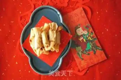 Make Sweet Spring Roll step 6