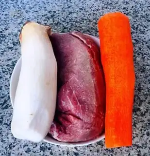 Make Black pepper beef step 0