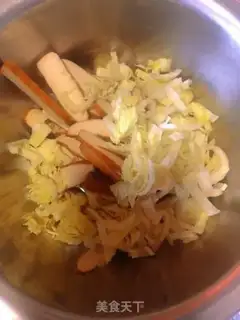 Make The cabbage is dry step 0
