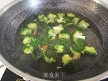 Make Skull and broccoli step 0