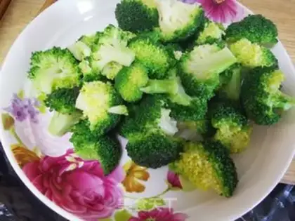 Make Skull and broccoli step 1
