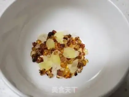 Make Peach gel milk step 0