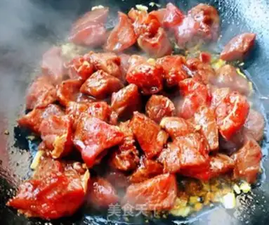 Make Black pepper beef step 5