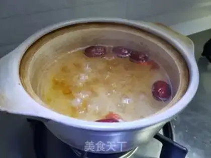 Make Peach gel milk step 6