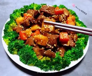 Make Black pepper beef step 13