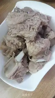 Make Mountain juice burns ribs step 1