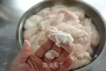 Make Hair intestine step 1