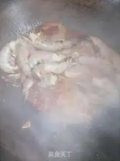 Make Red shrimp step 2