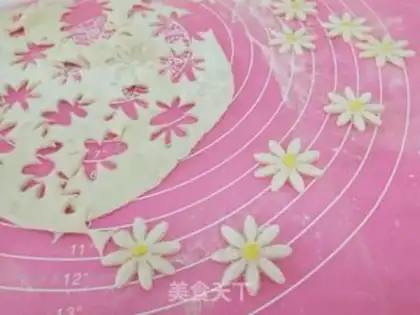 Make Little daisies step 2