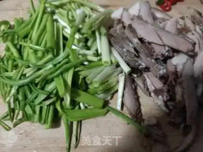 Make Garlic lamb step 3