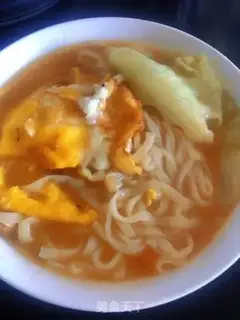 Make Tomato egg noodles step 6