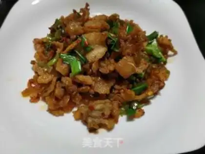 Make Pepper garlic fried oil step 7