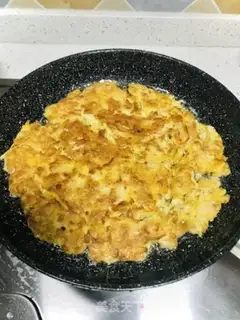 Make Potato fried eggs step 6