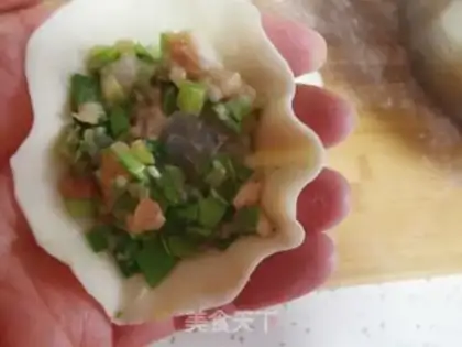 Make The meat dumplings step 9