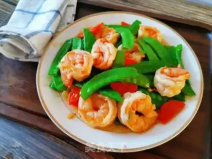 Make Shrimp Dutch beans step 10