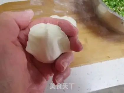 Make The meat dumplings step 10