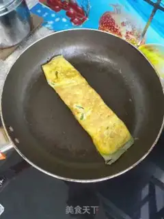 Make Cucumber egg rolls step 6