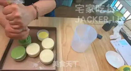 Make Japanese caramel pudding step 25