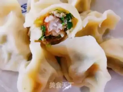 Make The meat dumplings step 12