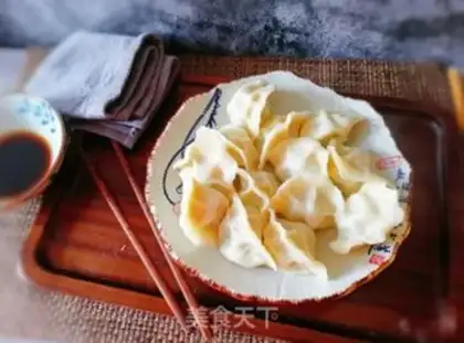 Make The meat dumplings step 13