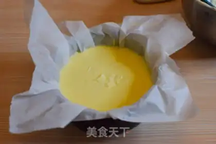 Make Basque cake step 6