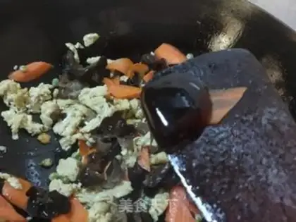 Make Carrot, wood, eggs step 12