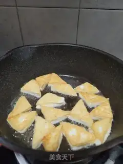 Make Fried tofu cabbage step 4