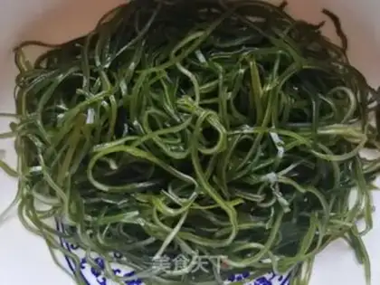 Make Carrot fragrance with sea ribbons step 3