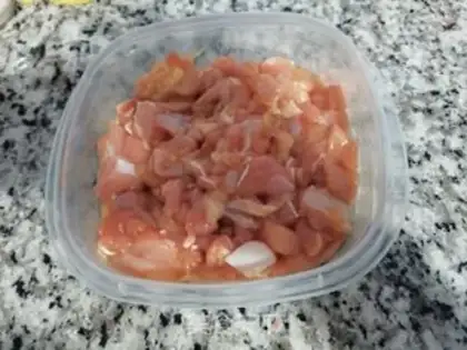 Make Spicy chicken step 0