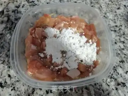 Make Spicy chicken step 1
