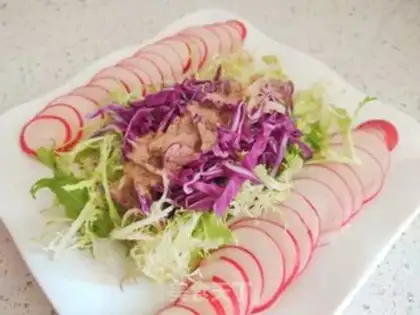 Make Vegetable salad step 7