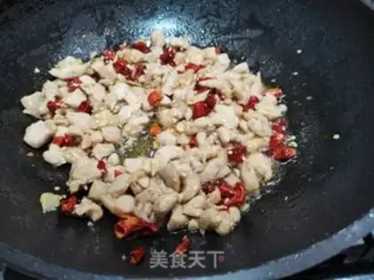 Make Spicy chicken step 6